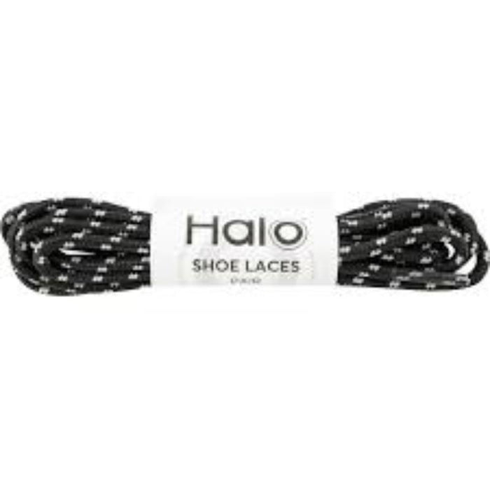 CROMWELL SL1 Shoe Laces Pair - HAL9639000K | Black Reflective Shoelaces | chavda.com