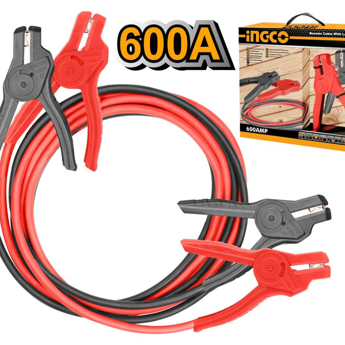 INGCO AUTO BOOSTER CABLE 600AMP 3.0M (HBTCP6008) HBTCP6008