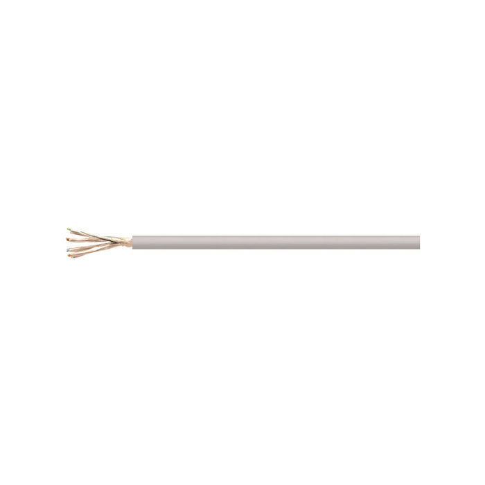 500M CAT6 FTP SHIELDED SOLID NETWORK CABLE-GREY - NET-CAT6-FTP-500M-L