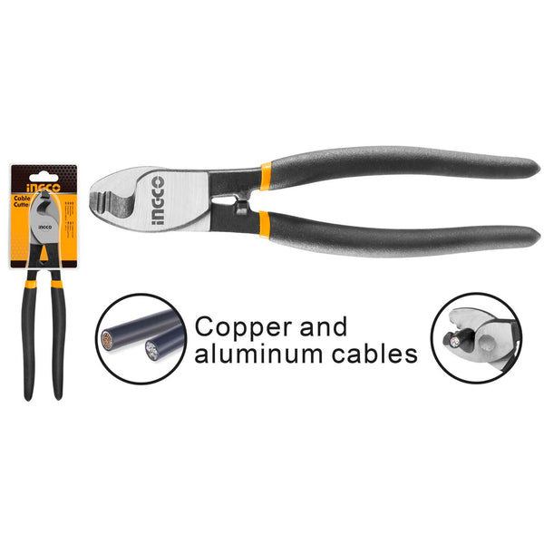 INGCO Cable Cutter 250mm HCCB0210 | Heavy Duty Wire Cutter for Copper & Aluminum Cables | Buy at chavda.com