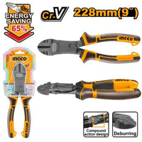 INGCO PLIER COMPOUND DIAGONAL 228MM - HCDCP58230