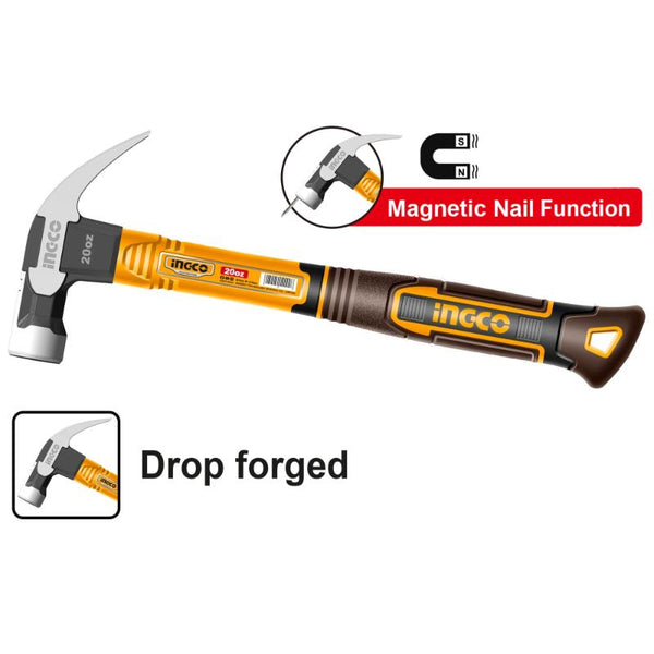 Ingco Claw Hammer  – 220g HCH81008