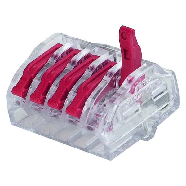 Helacon Con 5 Way Releasable 0.2 to 4mm Wire Blister 5