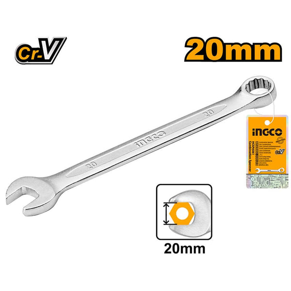 Ingco | Combination Spanner 20mm- HCSPA201