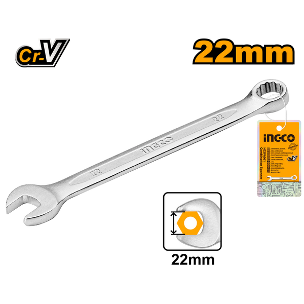 Ingco | Combination Spanner 22mm - HCSPA221