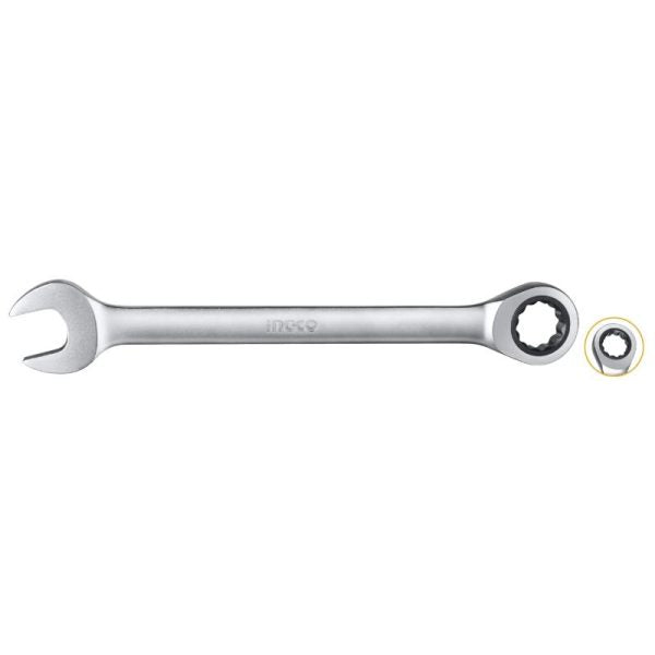 INGCO 6mm Ratchet Wrench - HCSPAR061 - Open End Combination Spanner Tool - Chavda.com