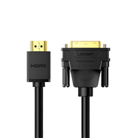 UGREEN HDMI Male to DVI(24+1) Male Cable 1.5m-HD106-11150