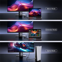 UGREEN 8K HDMI 2.1 Cable - Braided Design, High-Speed 48Gbps, eARC Compatible