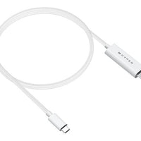 TARGUS - HYPER 4K USB-C TO HDMI CABLE - WHITE SHARE 4K60HZ CONTENT WITH A SINGLE CABLE