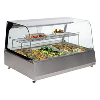 SALVADORE Heated Display Merchandiser  - 3 Division - HDM0003