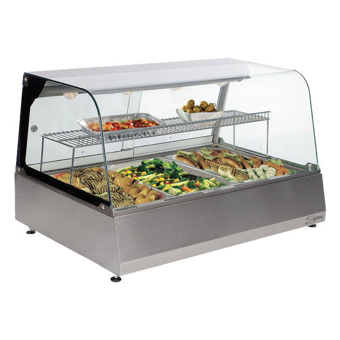 SALVADORE Heated Display Merchandiser  - 3 Division - HDM0003
