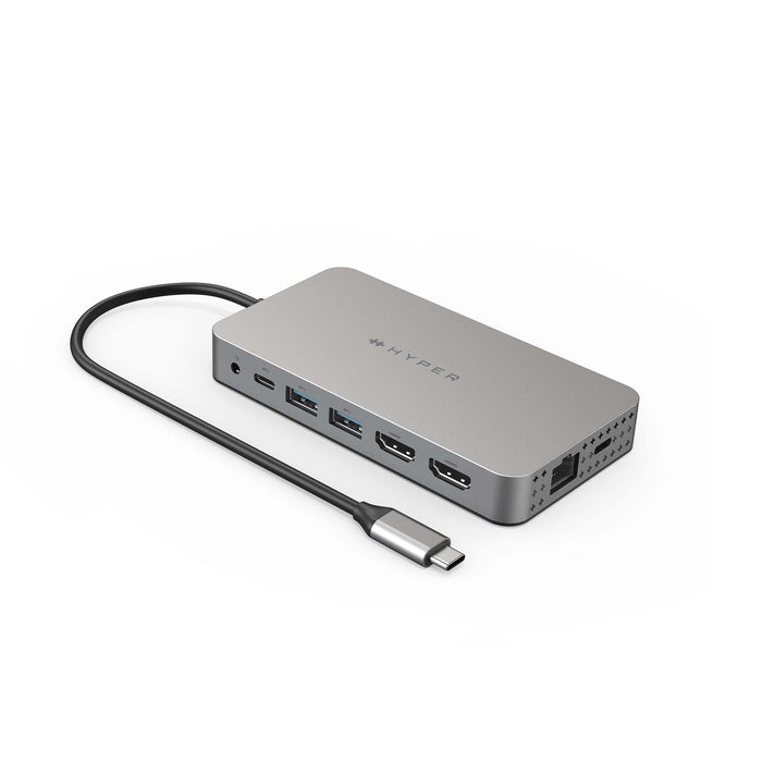 Hyper Drive Dual 4K Travel Dock-HDM1H-GL