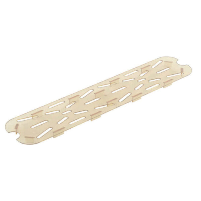 Cambro High Heat Amber Drain Shelf for Food Pans | HDS0002