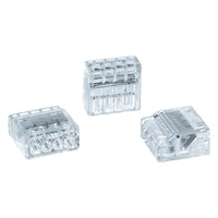 Helacon Connector 4 Way Prepack (10) Clear