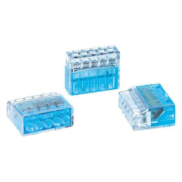 Helacon Connector 5 Way Prepack (6) Blue