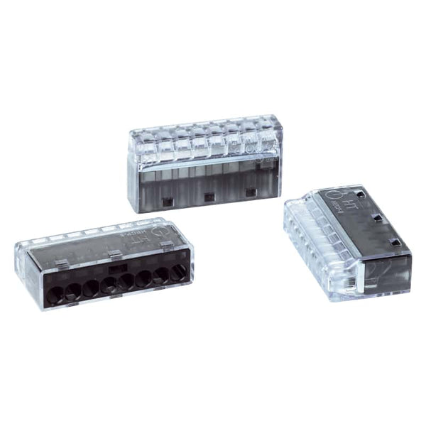 Helacon Connector 8 Way Prepack (4) Grey