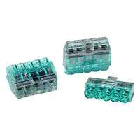 Helacon Connector 5 Way 0.5 to 2.5mm Wire Blue