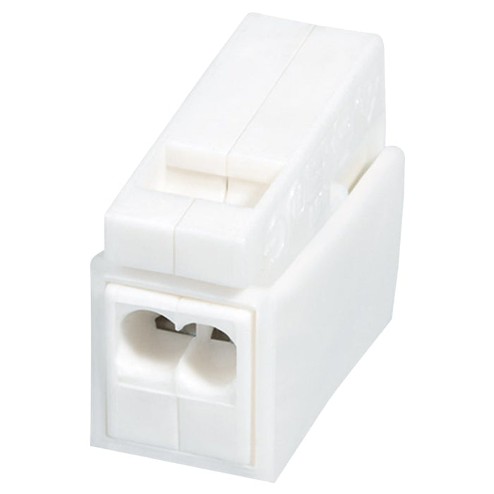 Helacon Lighting Quick Connect 2 Way White (100)