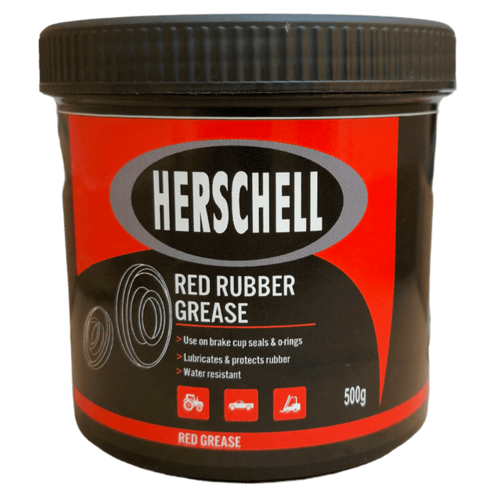 Herschell Grease Red Rubber 500 Gr Hers0090