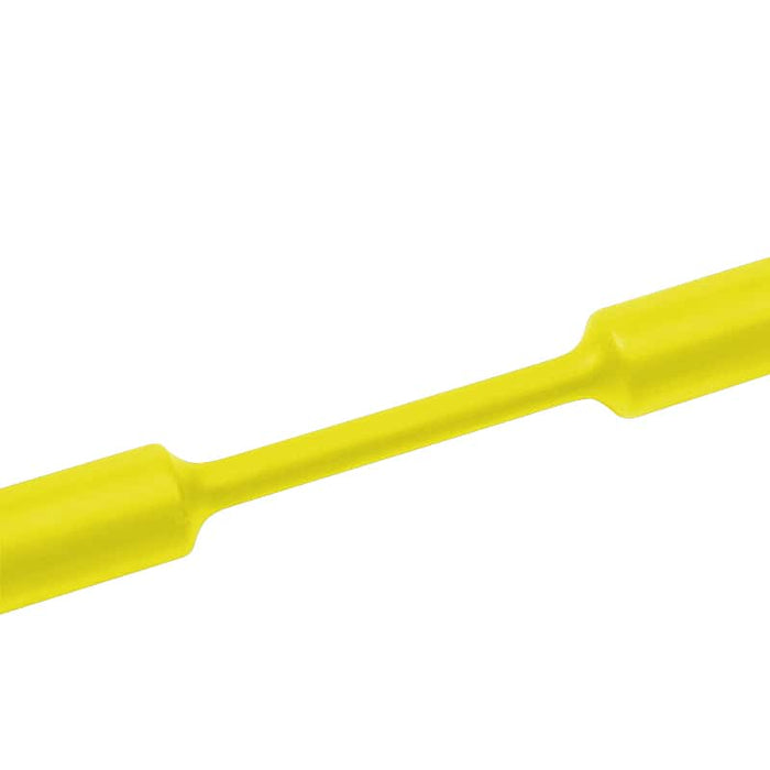 Yellow Heat Shrink Tube, HFT 2:1 Ratio - 1.2mm / 0.6mm. Electrical Wire Insulation, Heat Shrink Tubing