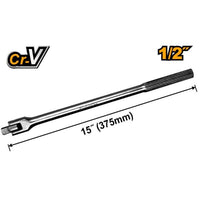 INGCO SOCKET POWER BAR FLEX HANDLE 375MM HFXH012151, 1/2