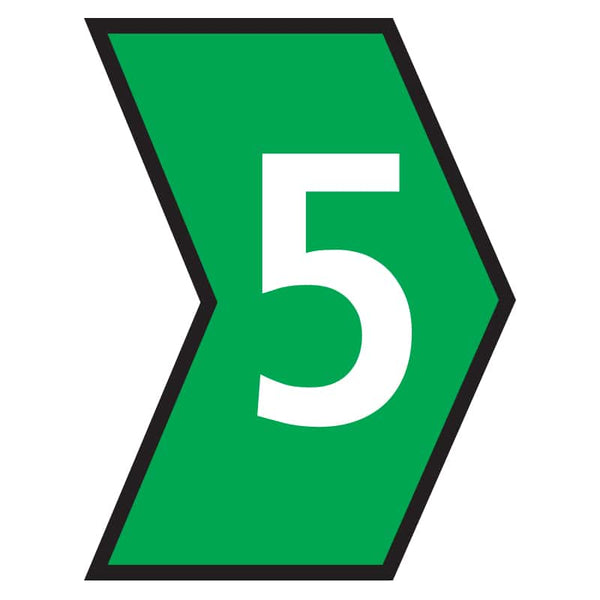 Marker Helagrip 1.0 - 3.0mm Green Marked 5