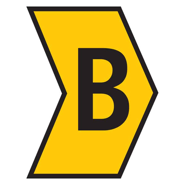 Marker Helagrip 1.0 - 3.0mm Yellow Marked B