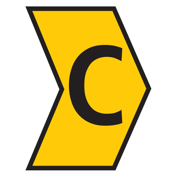 Marker Helagrip 1.0 - 3.0mm Yellow Marked C