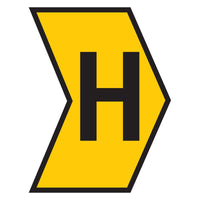 Marker Helagrip 1.0 - 3.0mm Yellow Marked H