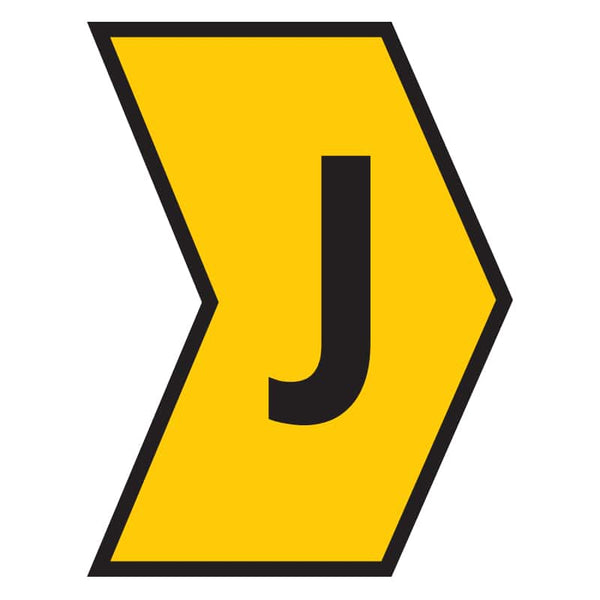 Marker Helagrip 1.0 - 3.0mm Yellow Marked J