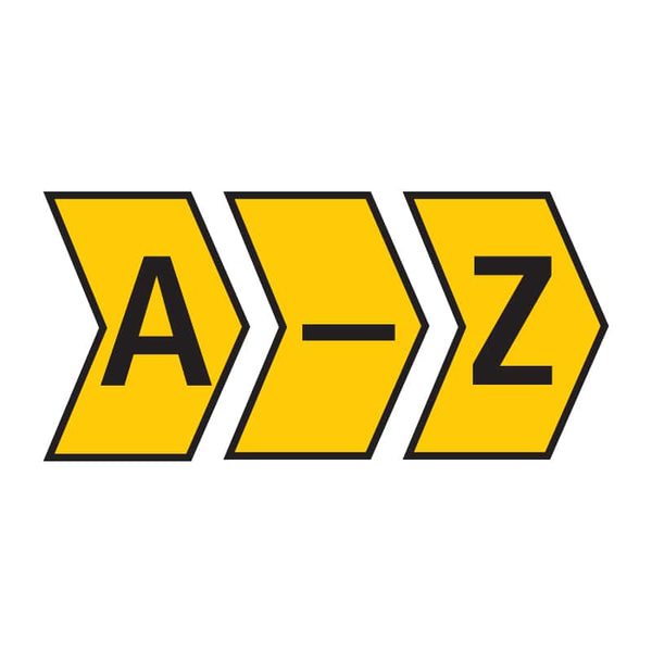 Marker Helagrip 1.0 - 3.0mm Yellow Marker Kit A - Z