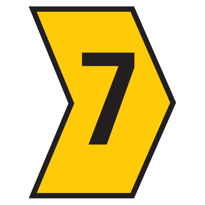 Helagrip 2.0-5.0mm Yellow Marker with Number 7 - Chavda.com