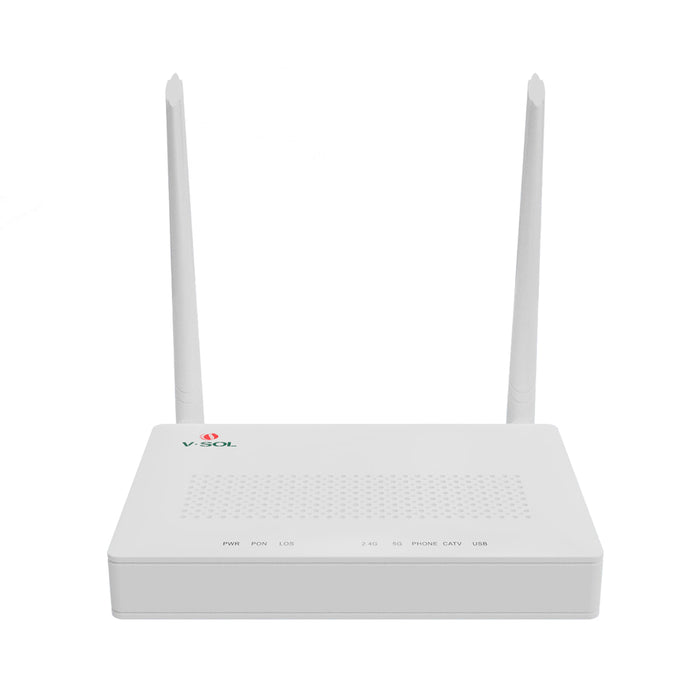 V-Sol 1XPON+4GE+1POTS+CATV+USB 3.0+Wi-Fi 5 HGU ONT-HG325AC-A
