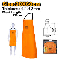 INGCO PPE GLOVES WELD COW LEATHER APRON YEL