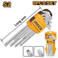INGCO ALLEN KEY TORX 9PCS - HHK13091