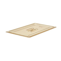 Cambro High Heat Food Pan Lid, Amber, 1/1 Size | Durable & Heat Resistant Cover