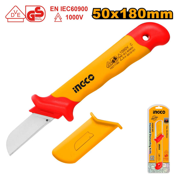 INGCO VDE KNIFE CABLE INSULATED 50X180MM