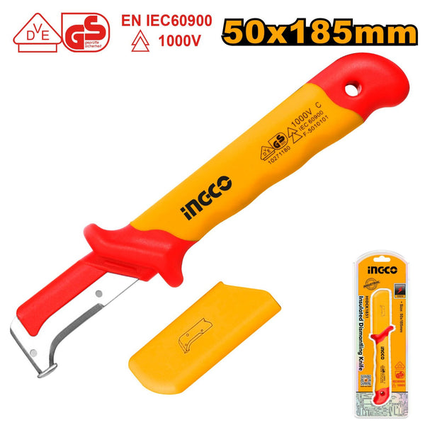 INGCO VDE KNIFE DISMANTLING INSULATED 50X185MM