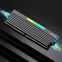 HIKSEMI Future RGB 16GB 3600MHz DDR4 Gaming Memory - Black RAM Module for PC - High Performance Computer Upgrade