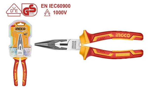 INGCO VDE PLIER LONG NOSE INSULATED 200MM