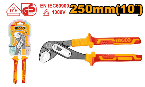 INGCO VDE PLIER WATER PUMP INSULATED 250MM