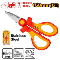 INGCO VDE SCISSOR INSULATED 160MM