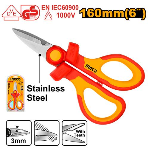 INGCO VDE SCISSOR INSULATED 160MM