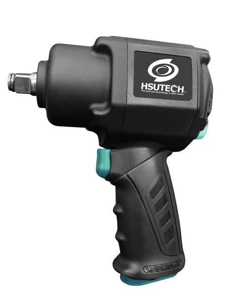 Hsutech Impact Wrench, Twin Turbo, Composite, 1/2”-HSUHIW04891T