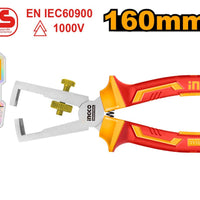 INGCO VDE PLIER 1000V 160MM WIRE STRIPPER