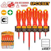 INGCO VDE SCREWDRIVER INSULATED SET 6PCS