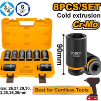 INGCO Impact Socket Set 3/8\