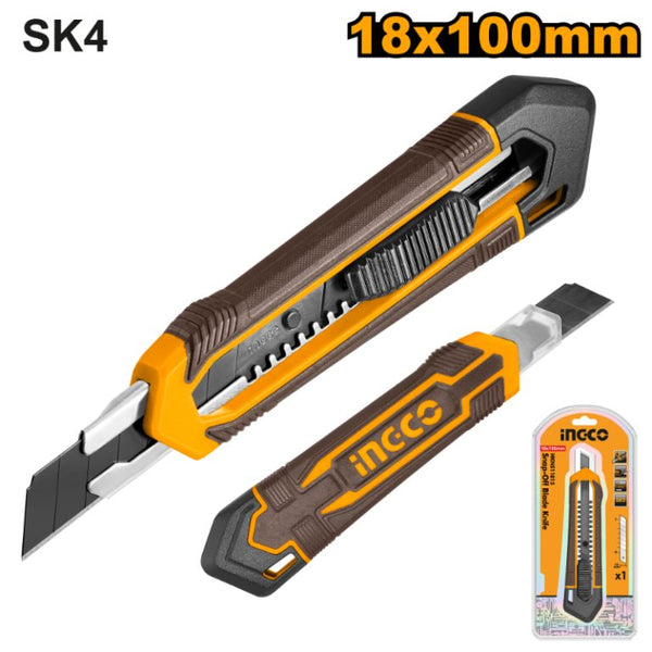 INGCO KNIFE SNAP OFF BLADES 100X18MM SK5 10PCS
