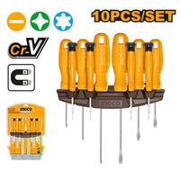INGCO SCREWDRIVER SET PLUS PRECISION 10PCS
