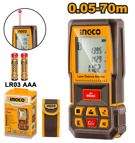 INGCO LASER DISTANCE DETECTOR 70M - HLDD0708